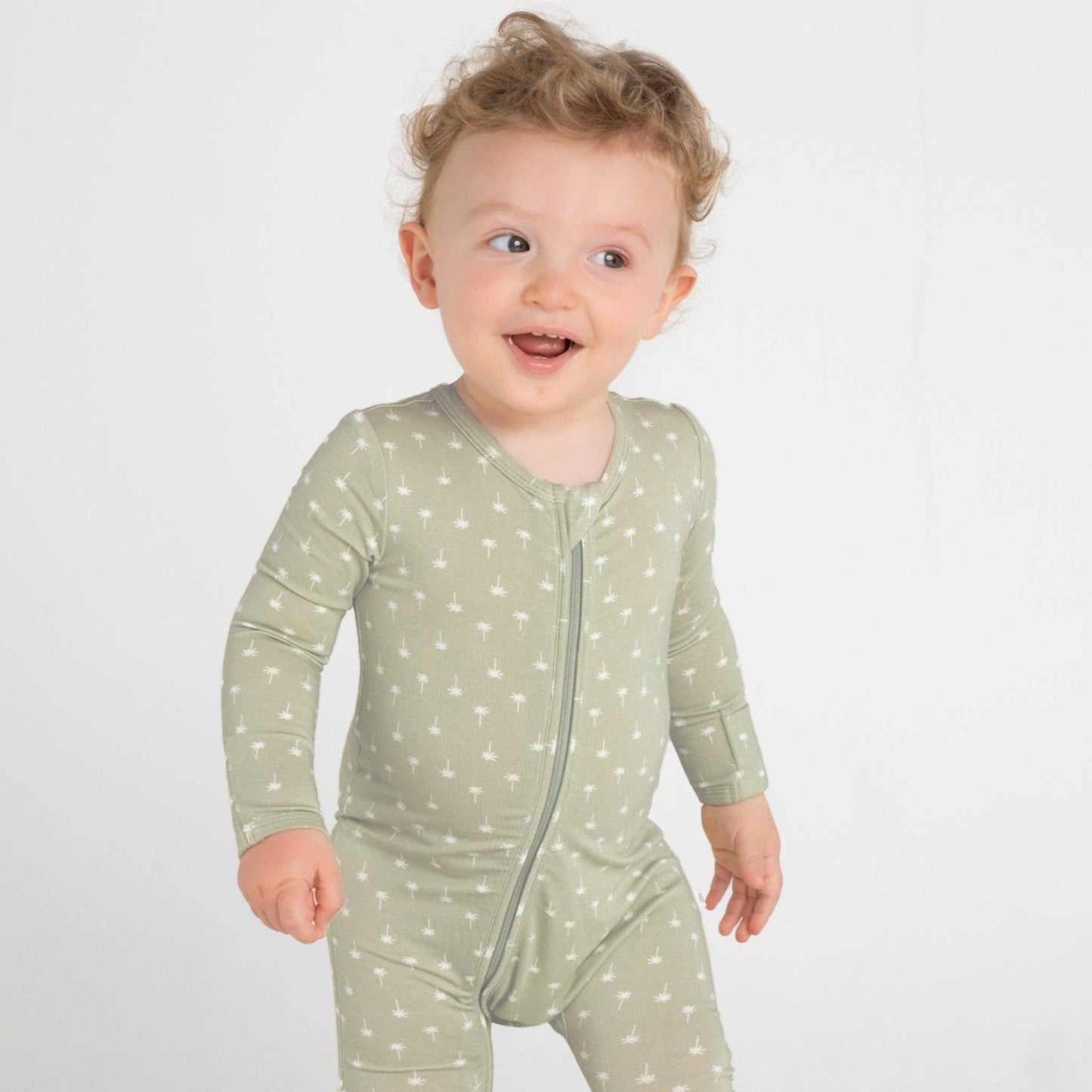 Day or Night Onesie - Tiny Palm
