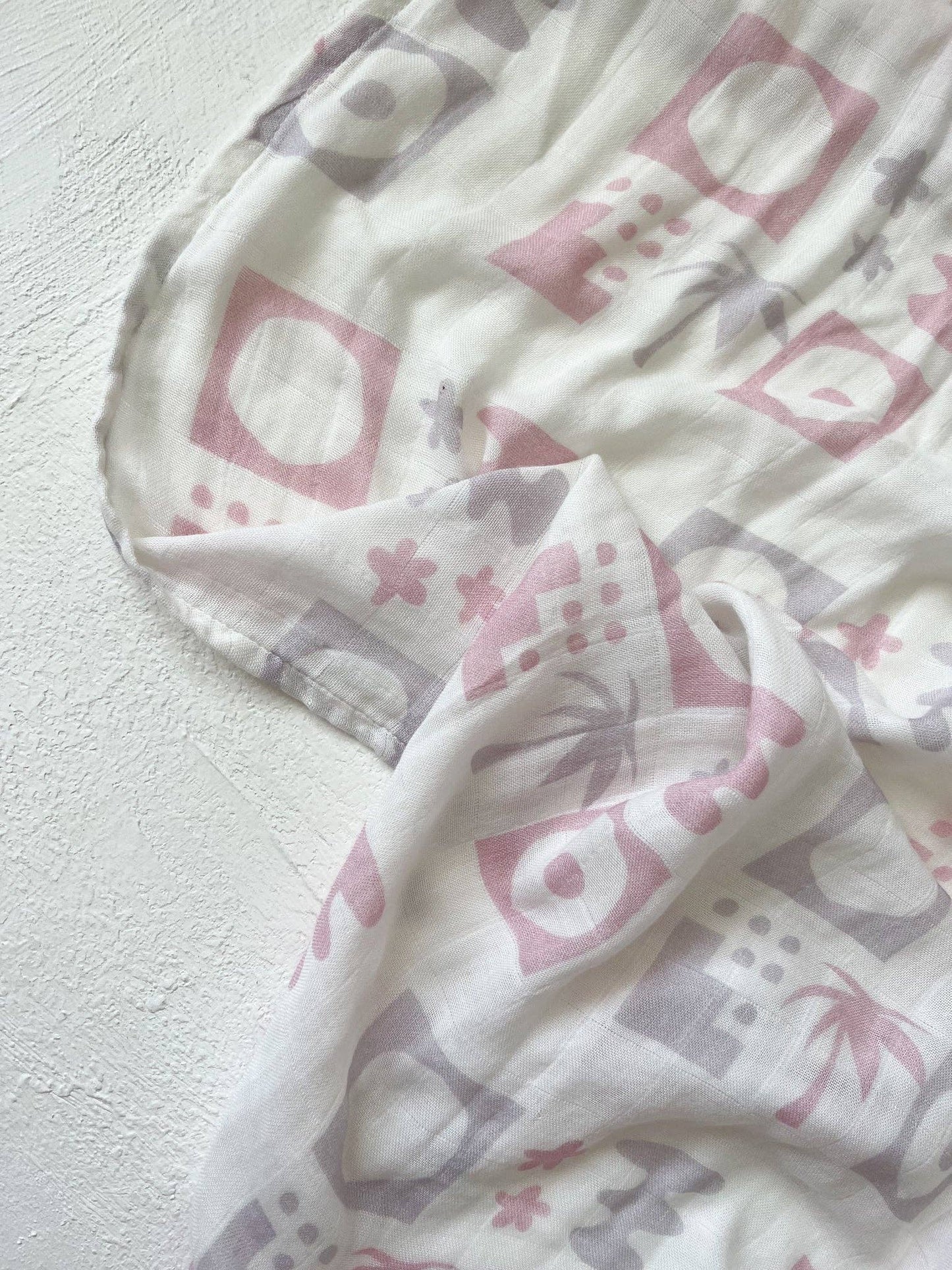 Bamboo Cotton Baby Swaddle | Wrap - Zailie