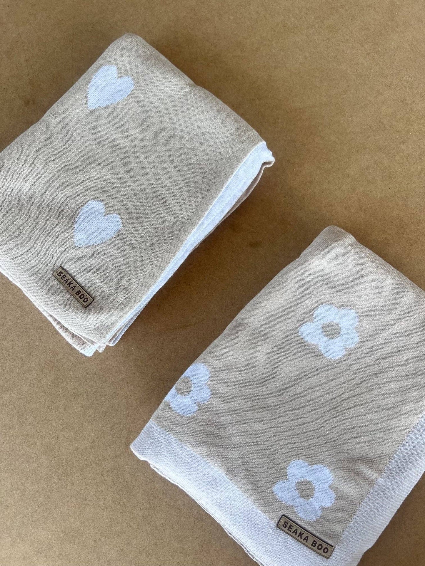 Cotton Baby Blanket - My Heart