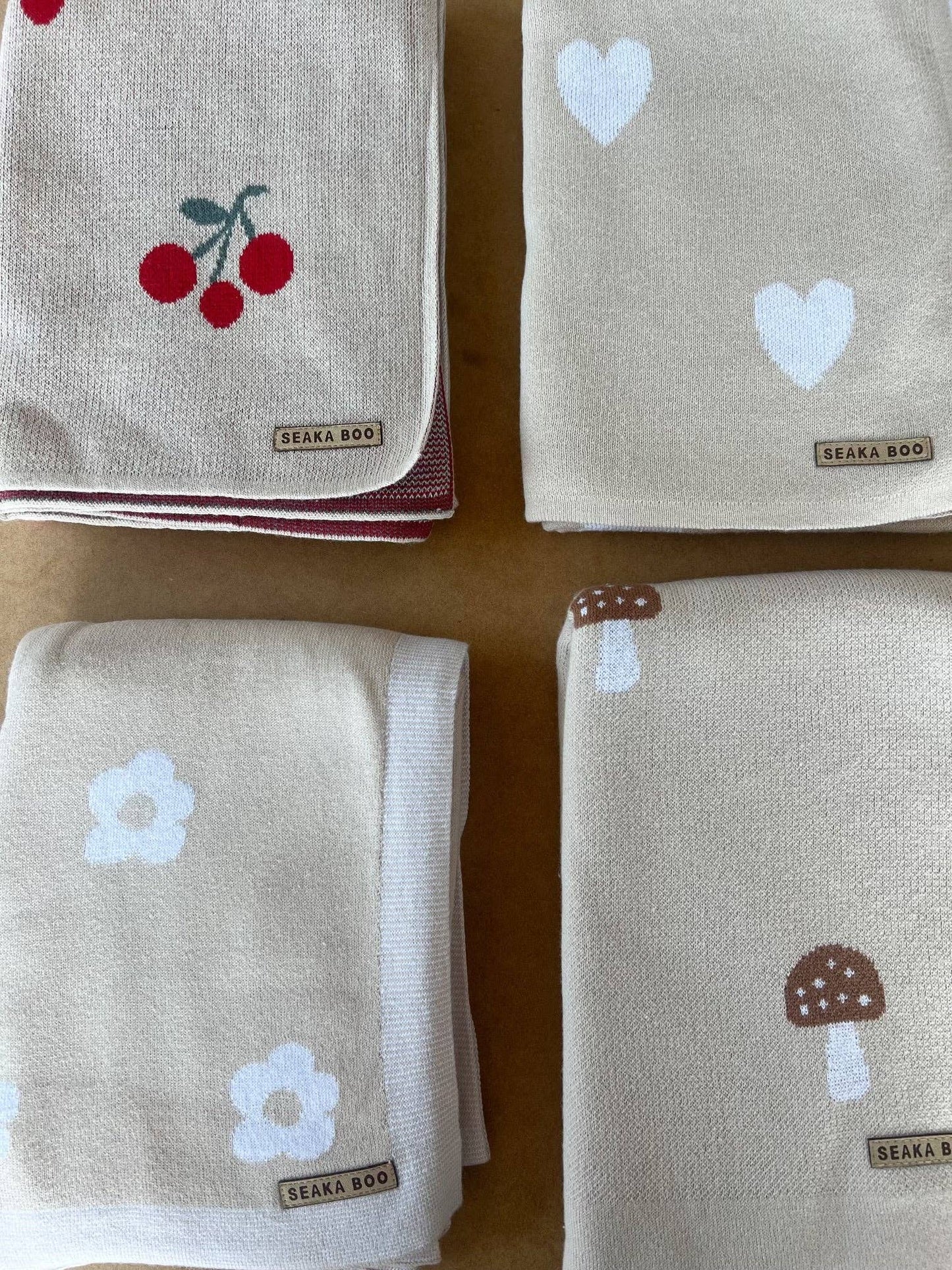 Cotton Baby Blanket - Little Mushie