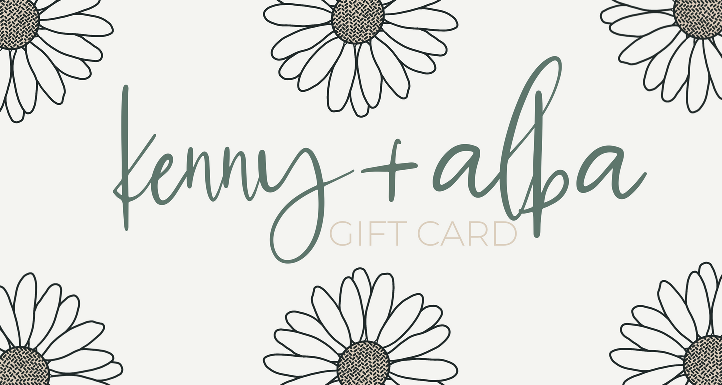 Kenny + Alba Gift Card