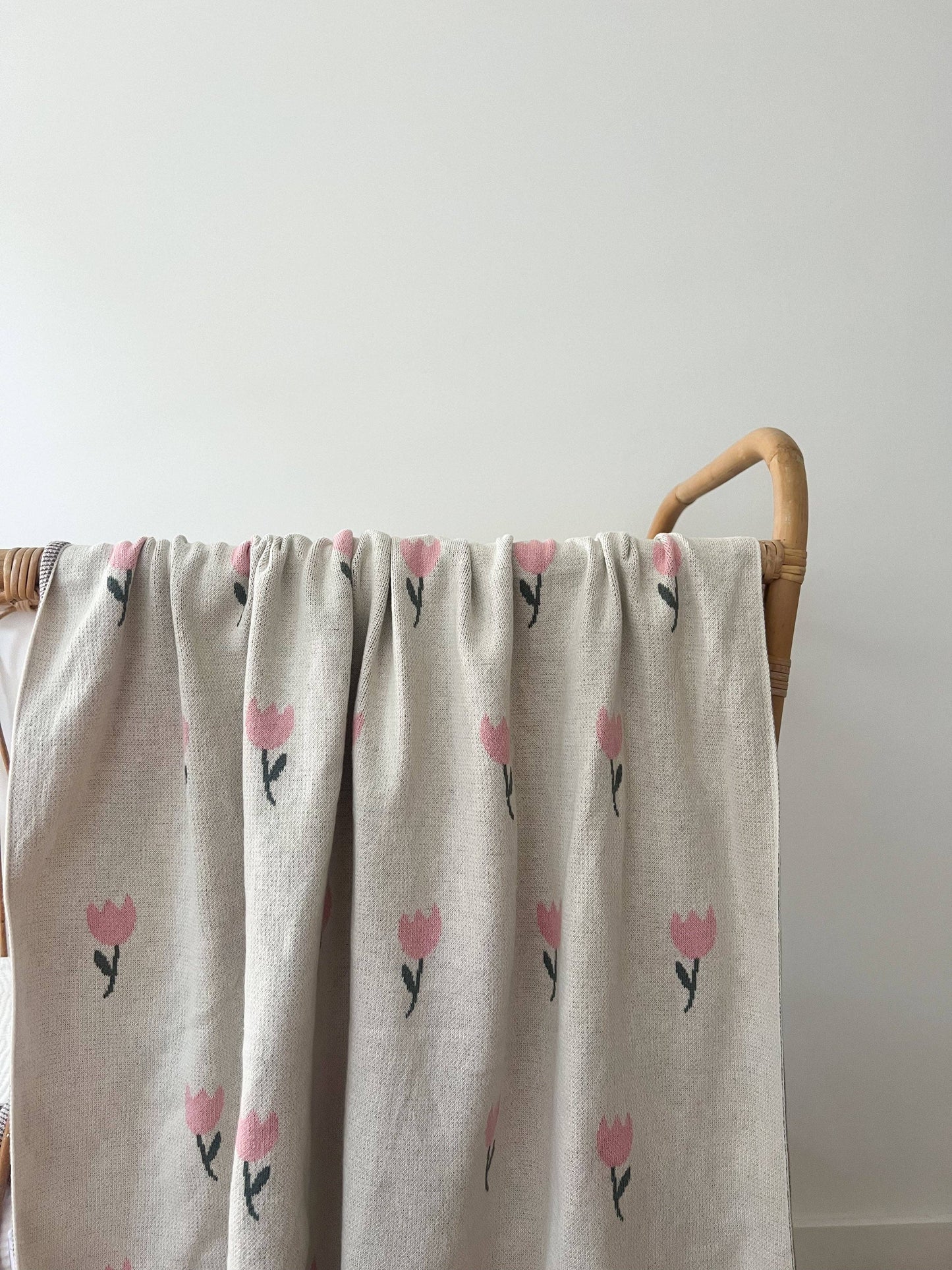 Cotton Baby Blanket - Tulip